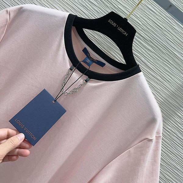 【ルイヴィトン】スカーフインサートTシャツ偽物ドレス 1AFTPU